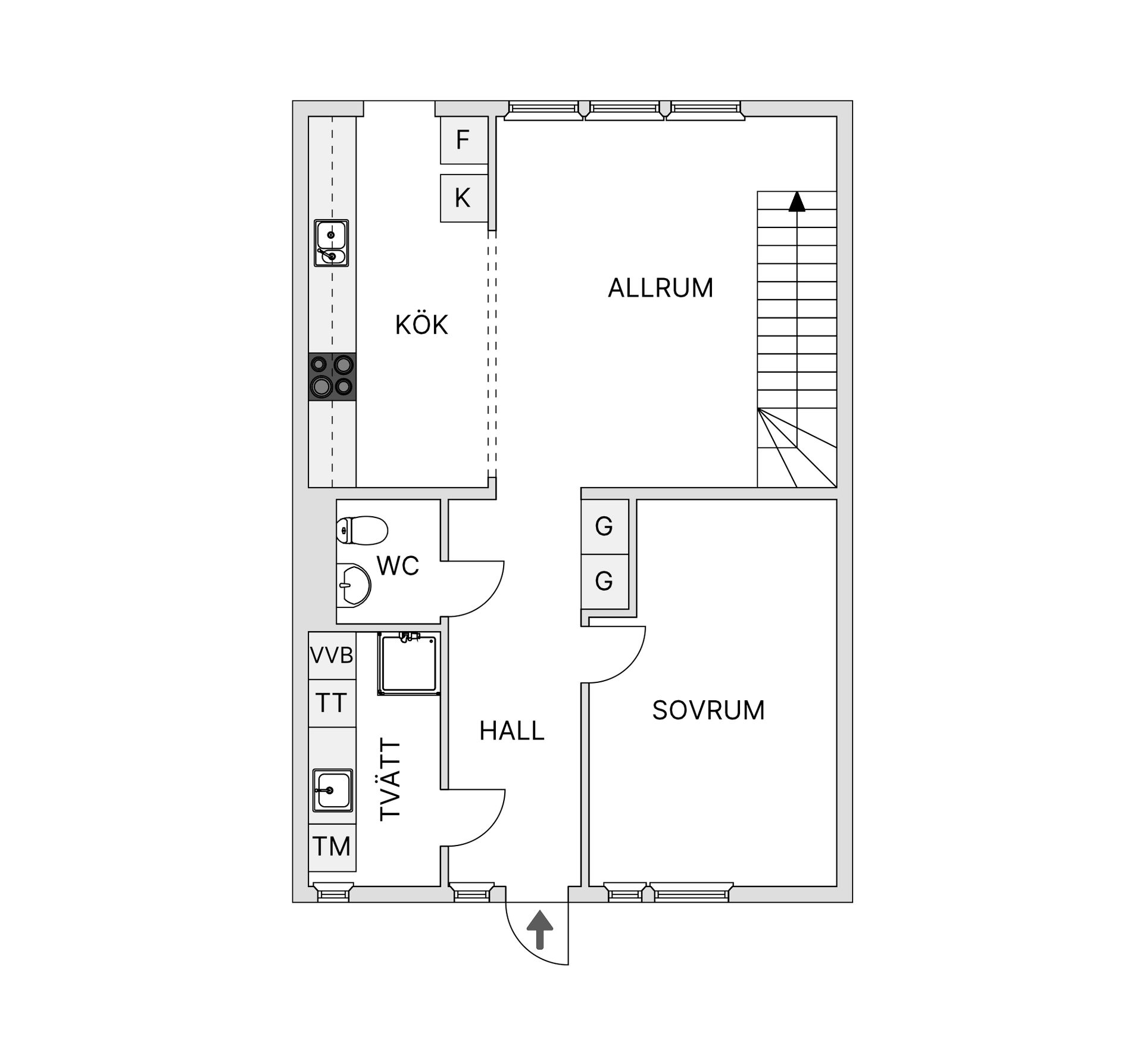 Villa, Kärrvägen 20, Nol, Ale