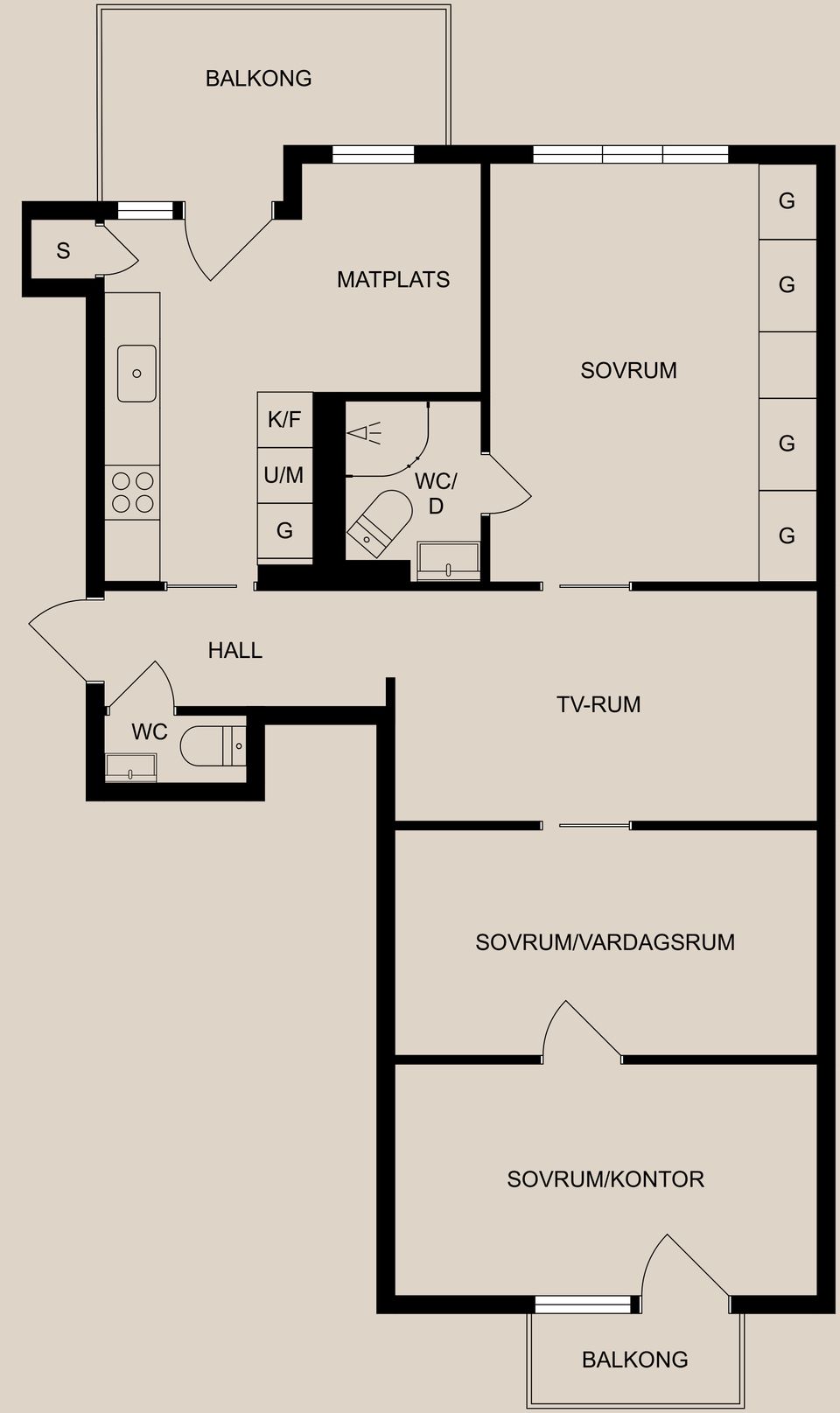 Bostadsrätt, Stockholmsvägen 3, Centralt, Norr, Norrköping