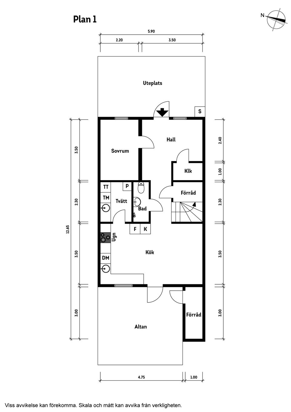 Villa, Radhus, Lekstorpsvägen 10A, Gråbo, Lerum
