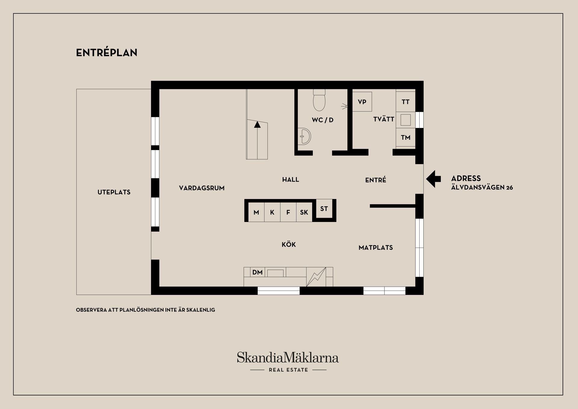Radhus, Älvdansvägen 26, Älvkullen, Västerås