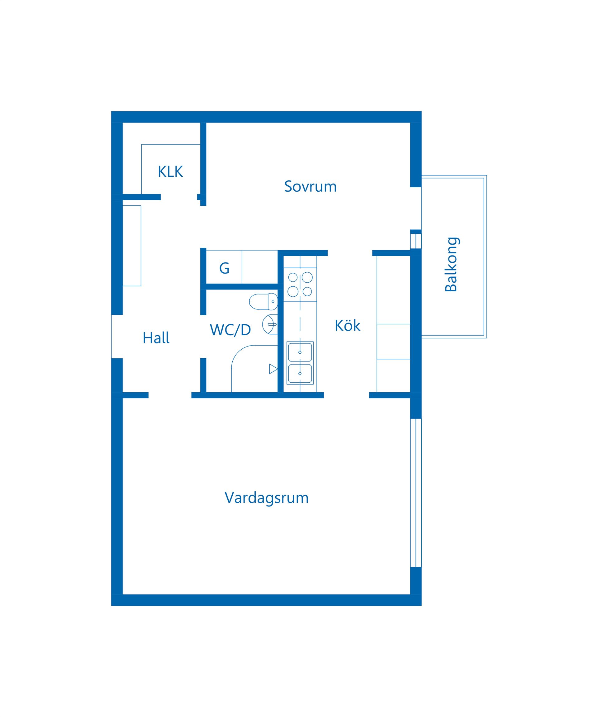 Bostadsrätt, Arholmagatan 14A, Norrtälje stad - Arholmagatan, Norrtälje