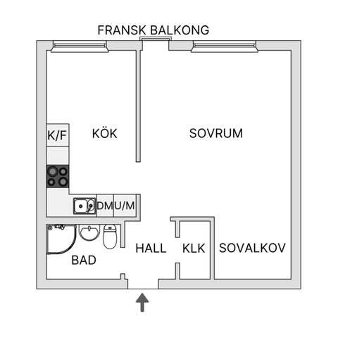 Bostadsrätt, Södra Torlandsgatan 21A, Östersund