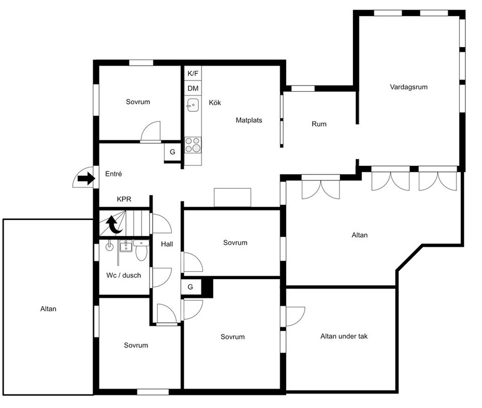 Villa, Larslundsvägen 3, Hökåsen, Västerås
