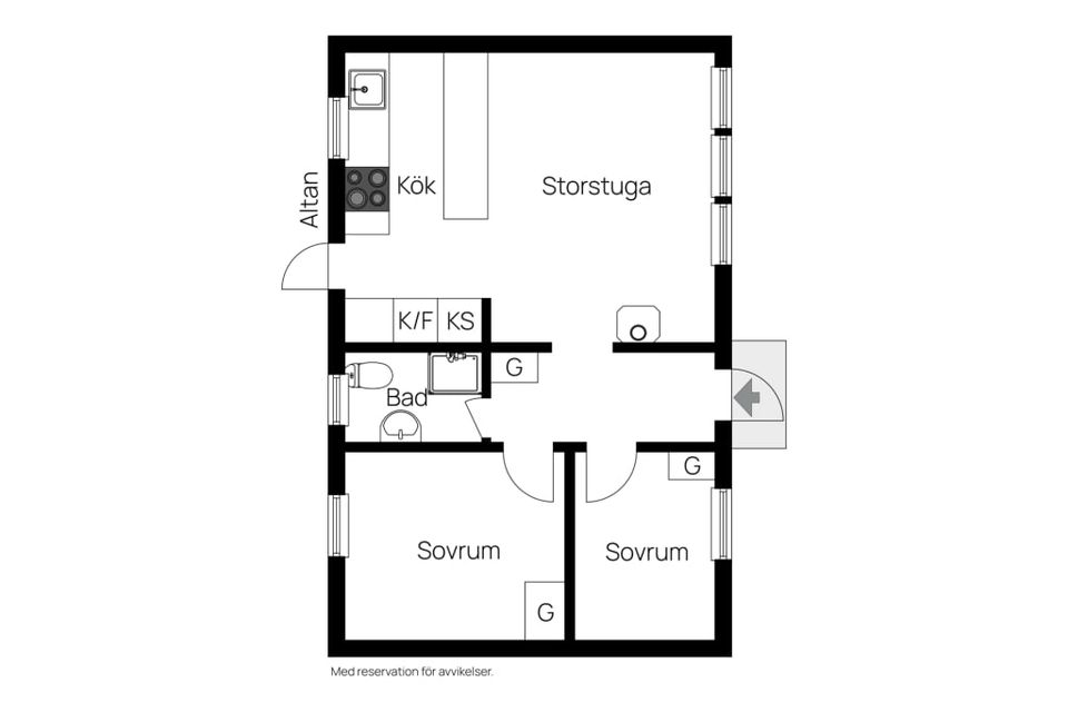 Fritidshus, Kallbodavägen 11, Gåsvik Väddö, Norrtälje