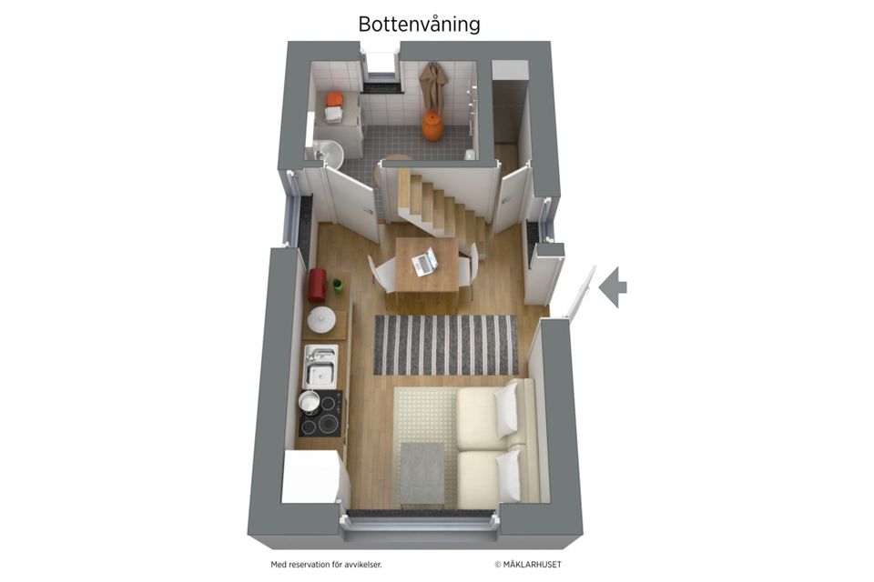 Bostadsrätt, Myntvägen 6 D, Sigtuna - Munkholmen, Sigtuna