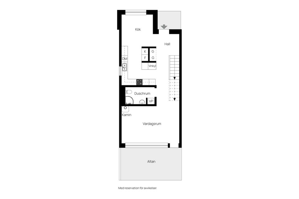 Radhus, Orrspelsgatan 43A, Alsike, Knivsta