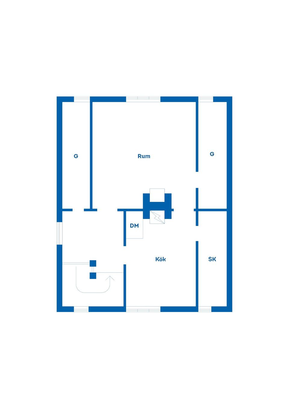 Villa, Hånåknivägen 9, Hånåkni, Mora