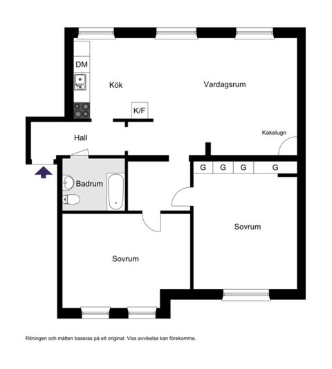 Bostadsrätt, Svandammsvägen 36, Midsommarkransen, Stockholm