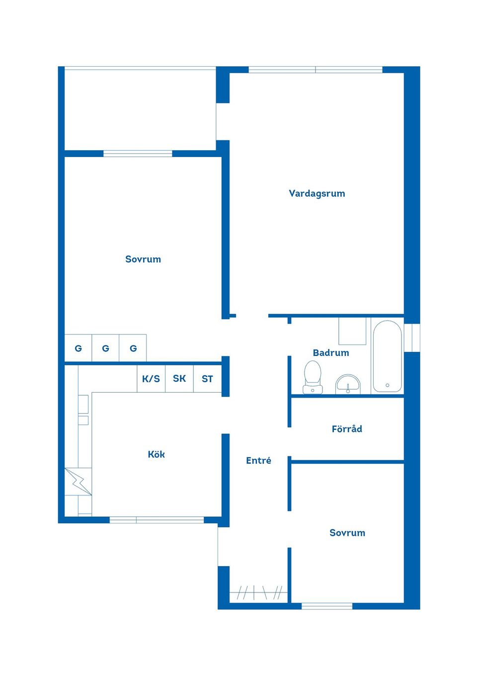 Bostadsrätt, Järdalavägen 98, Ekholmen, Linköping