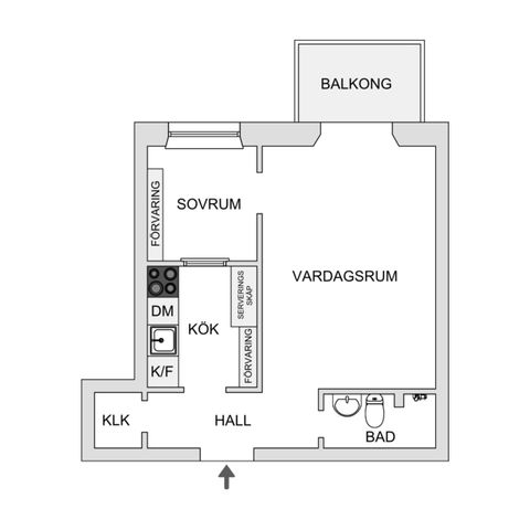 Bostadsrätt, Lundagatan 48, 2 tr, Södermalm - Högalid, Stockholm