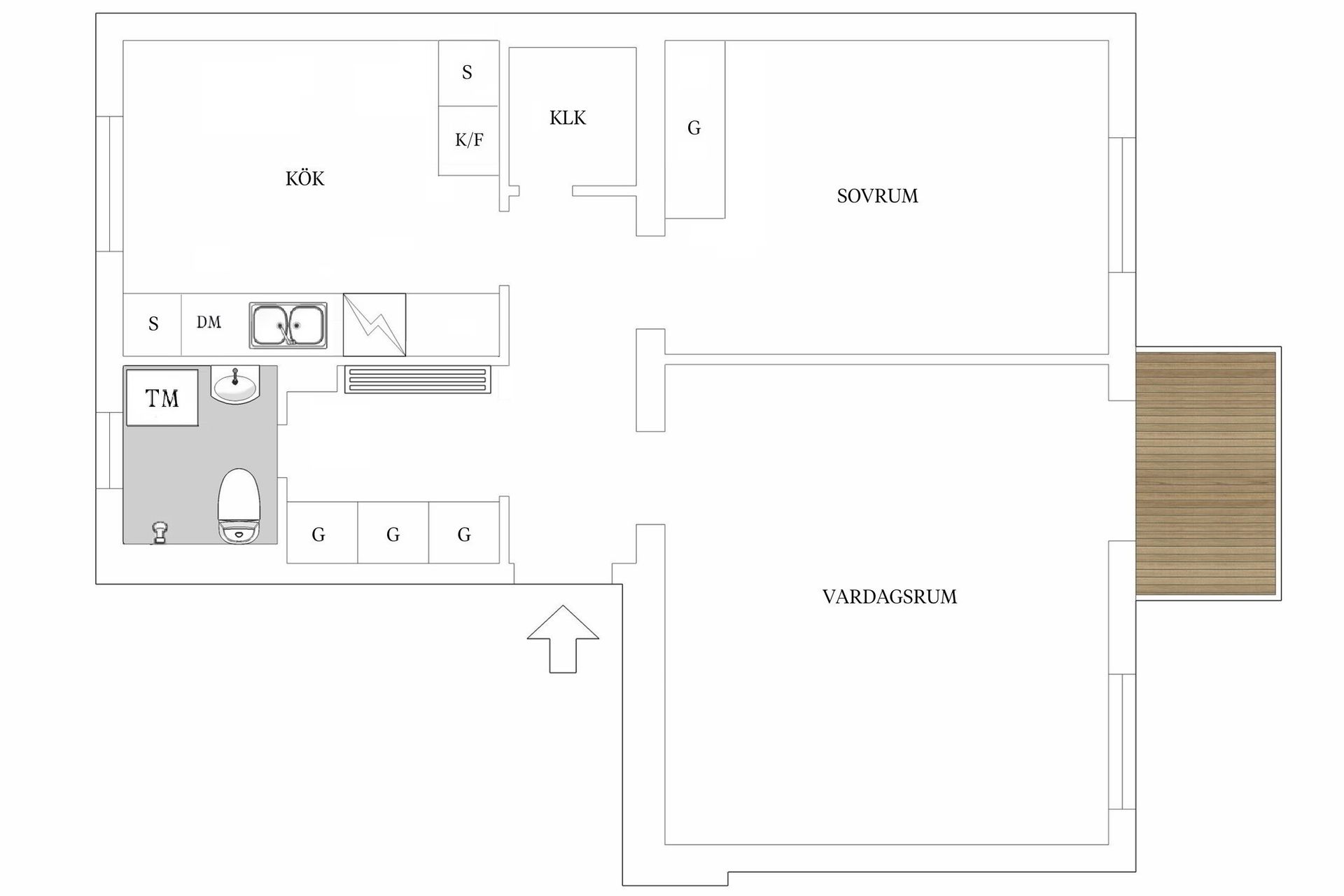 Bostadsrätt, Båstadsvägen 5, Björkhagen, Stockholm