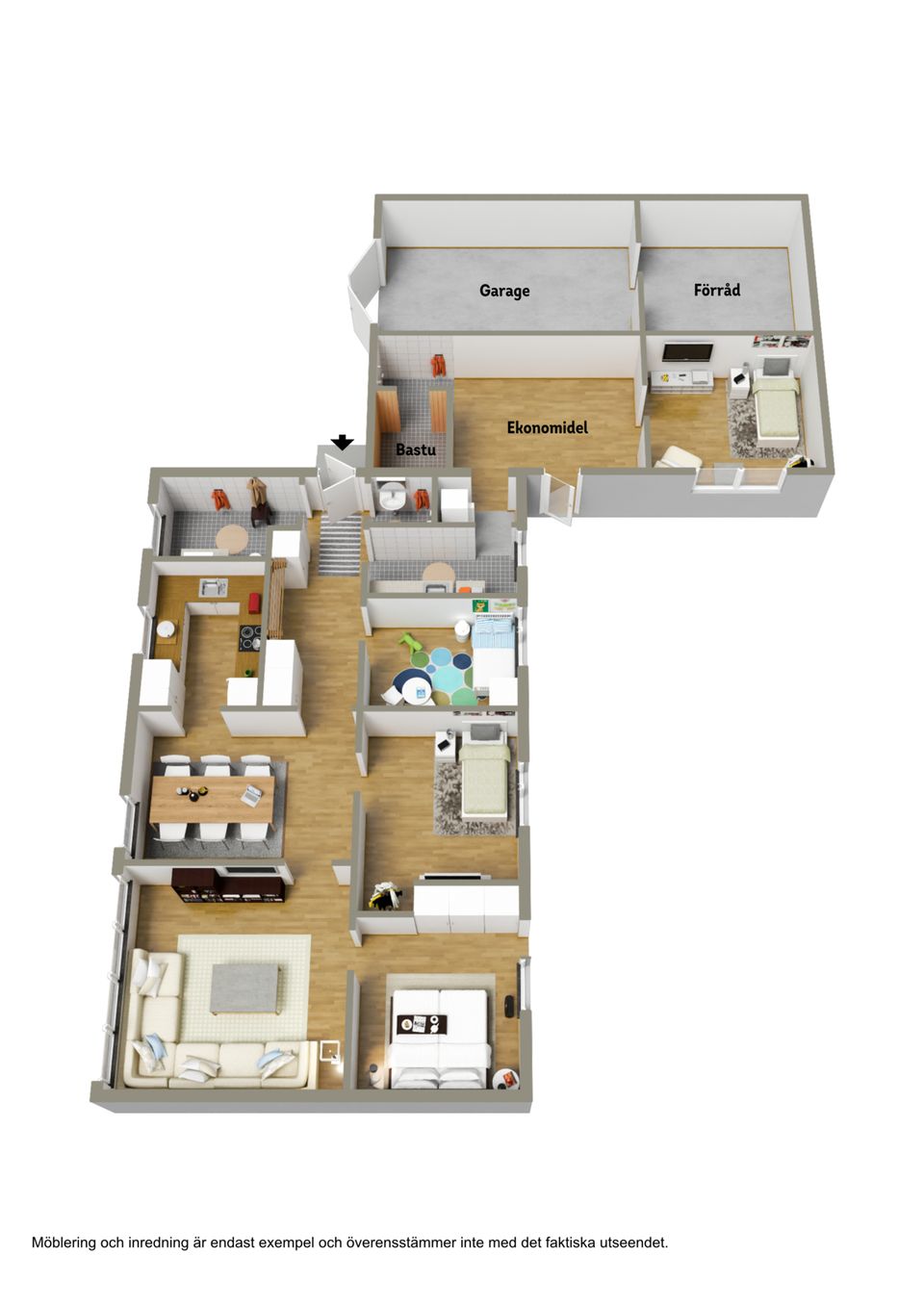 Villa, Granvägen 12, Råneå, Luleå