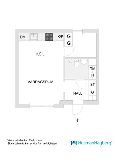 Bostadsrätt, Östra Strandgatan 17E, Öst På Stan, Umeå