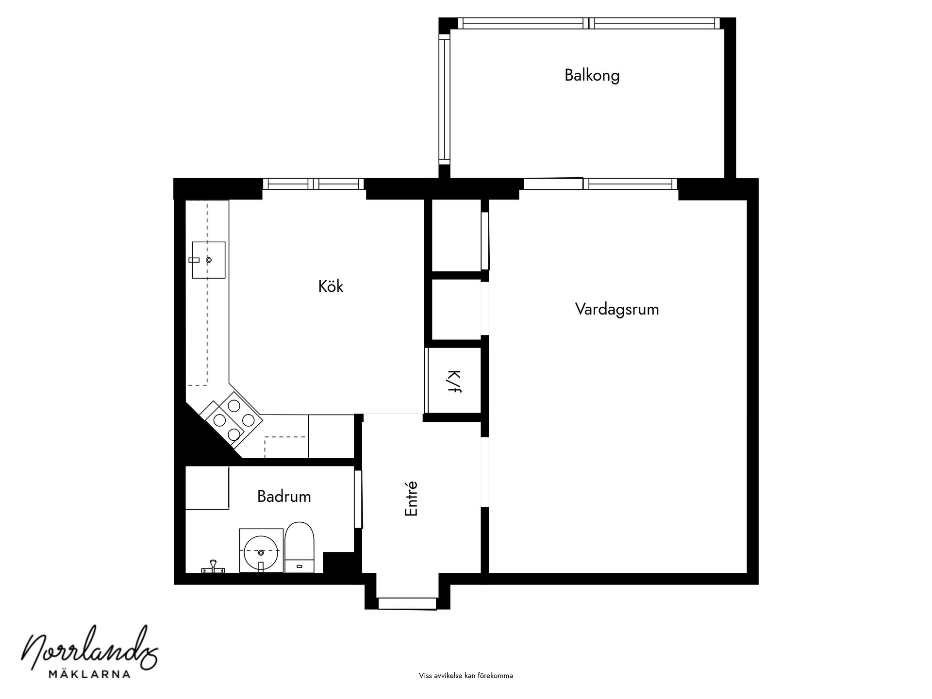 Bostadsrätt, Sveavägen 22, Sundsvall - Södermalm, Sundsvall