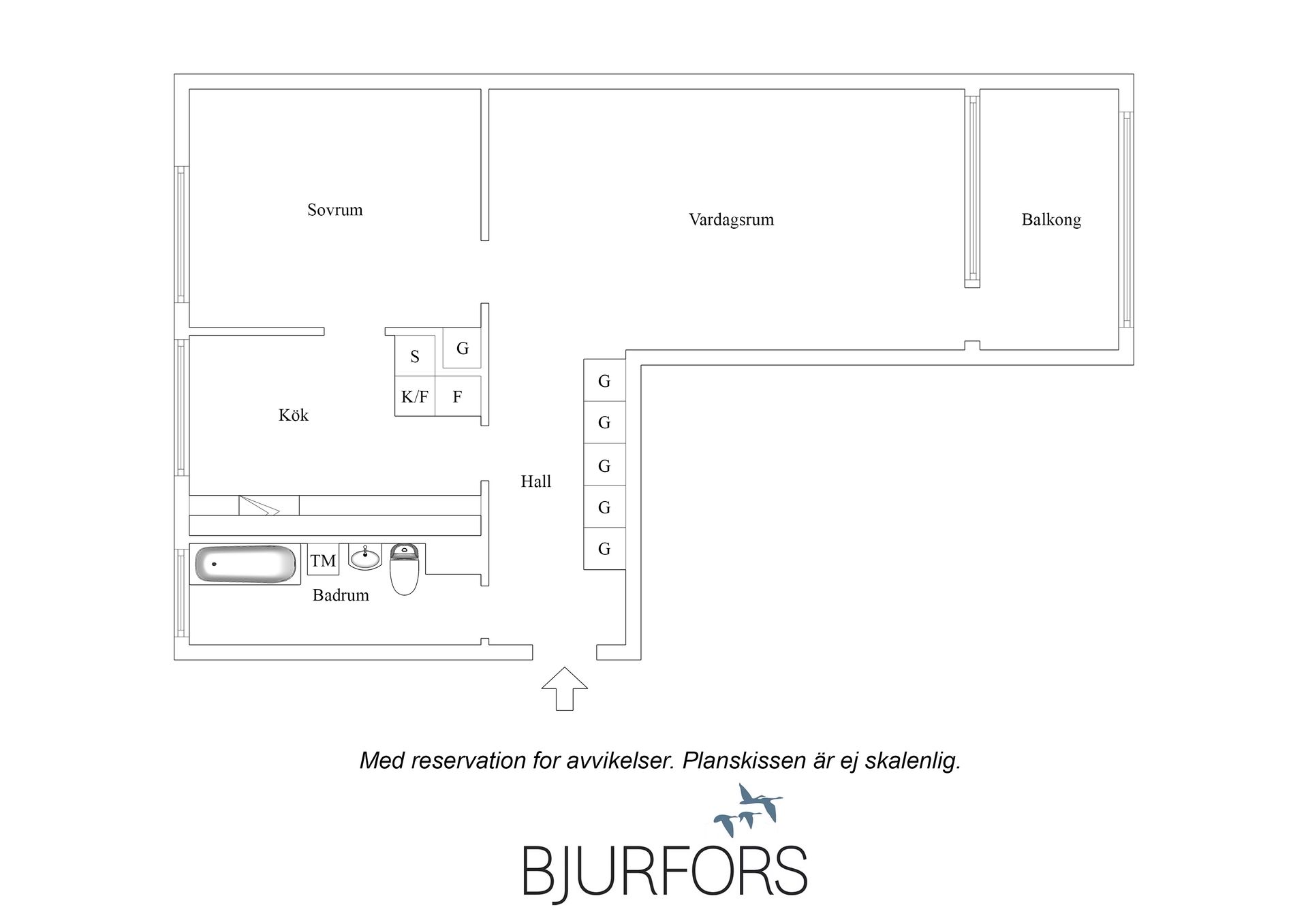 Bostadsrätt, Kyrkbacken 9, Hagalund, Solna