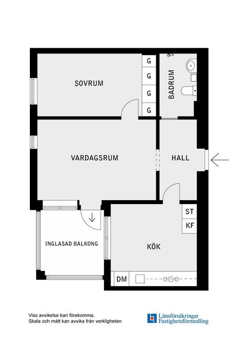 Bostadsrätt, Tackjärnsvägen 13, Johannesfred, Stockholm