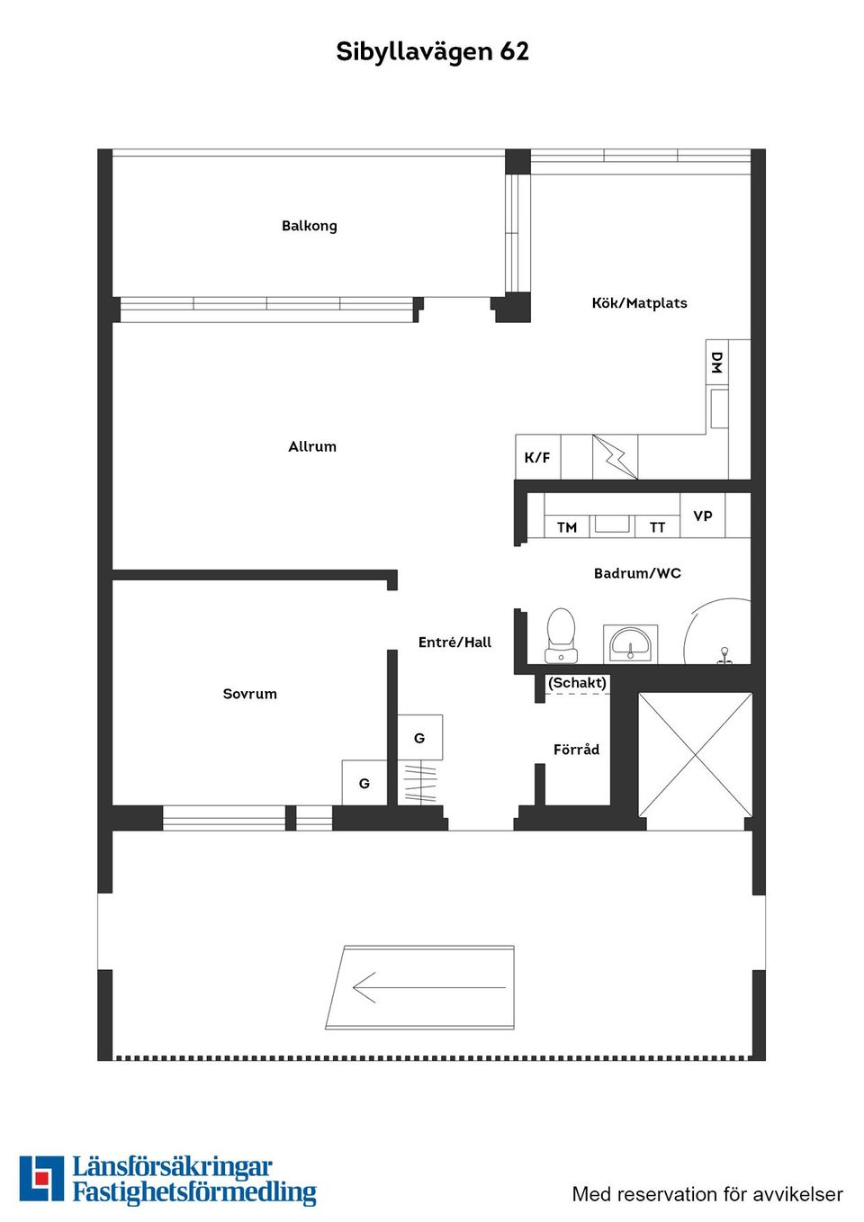 Bostadsrätt, Sibyllavägen 64, Mellbystrand, Laholm