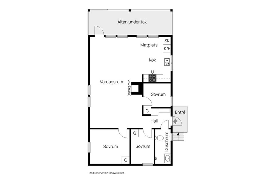 Fritidshus, Boängsvägen 26, Frötuna - Spillersboda, Norrtälje