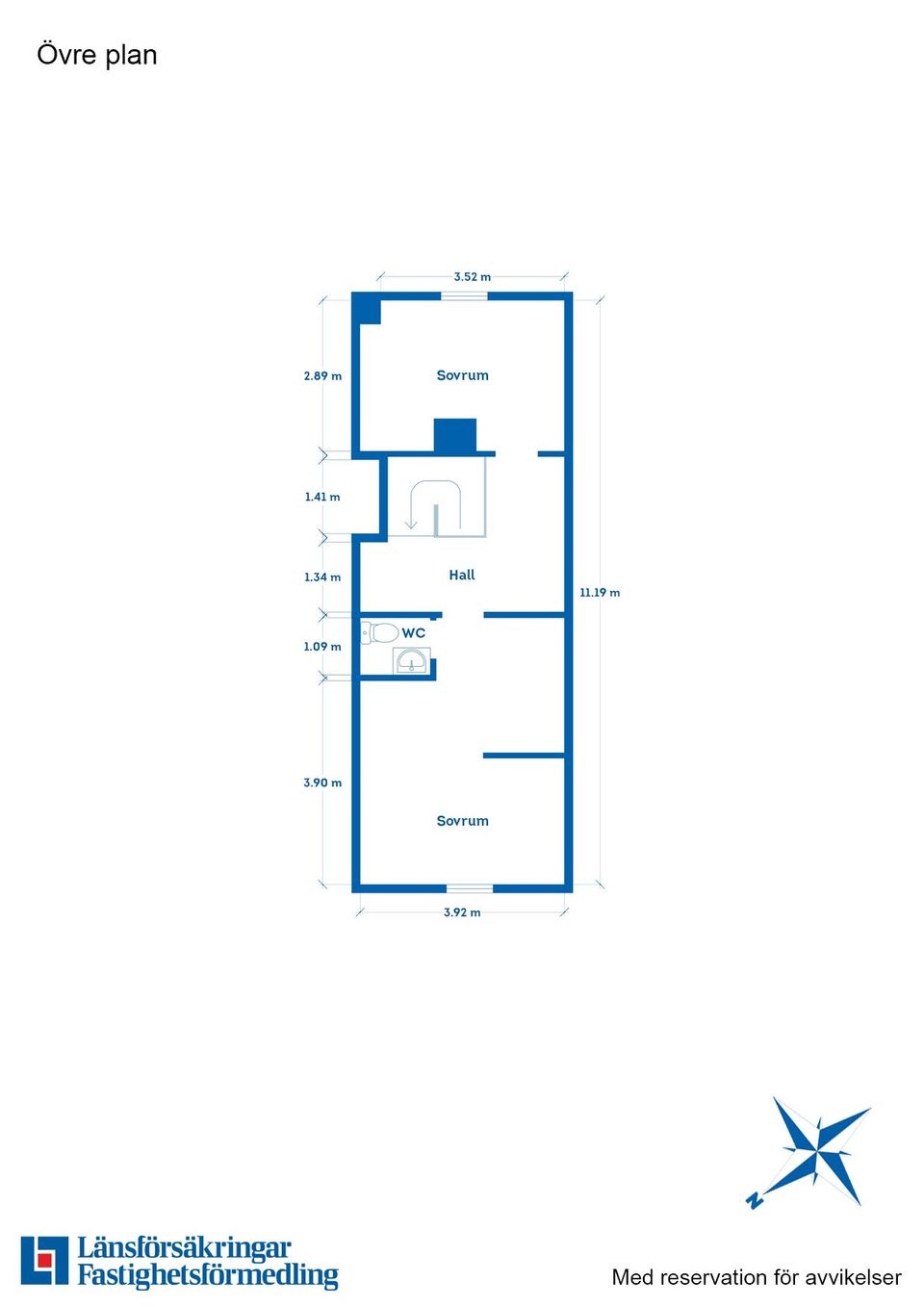 Villa, Holstens väg 14, Borensberg, Motala