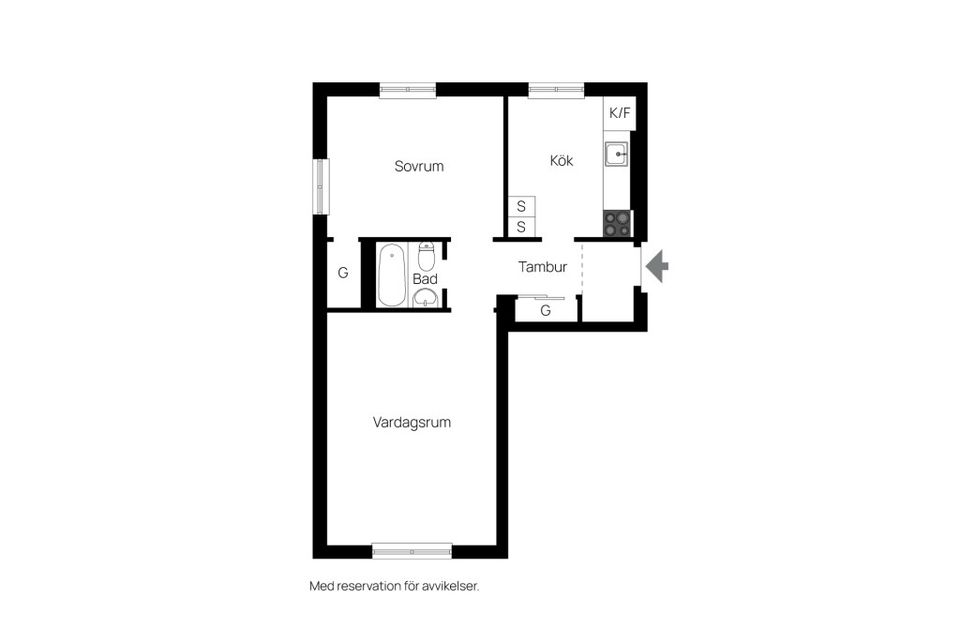 Bostadsrätt, Bergslagsvägen 40a, Finspång