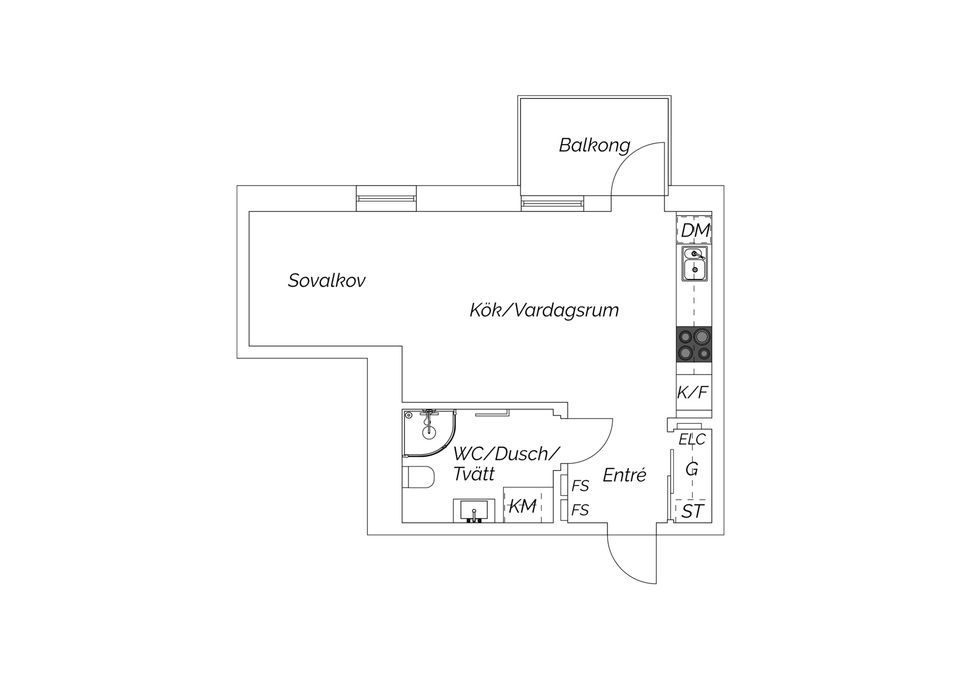 Bostadsrätt, Magistratsvägen 14E, Norra Fäladen, Lund