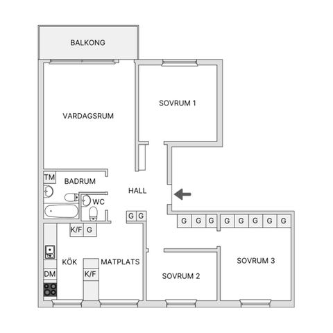 Bostadsrätt, Äspholmsvägen 11, Skärholmen, Stockholm