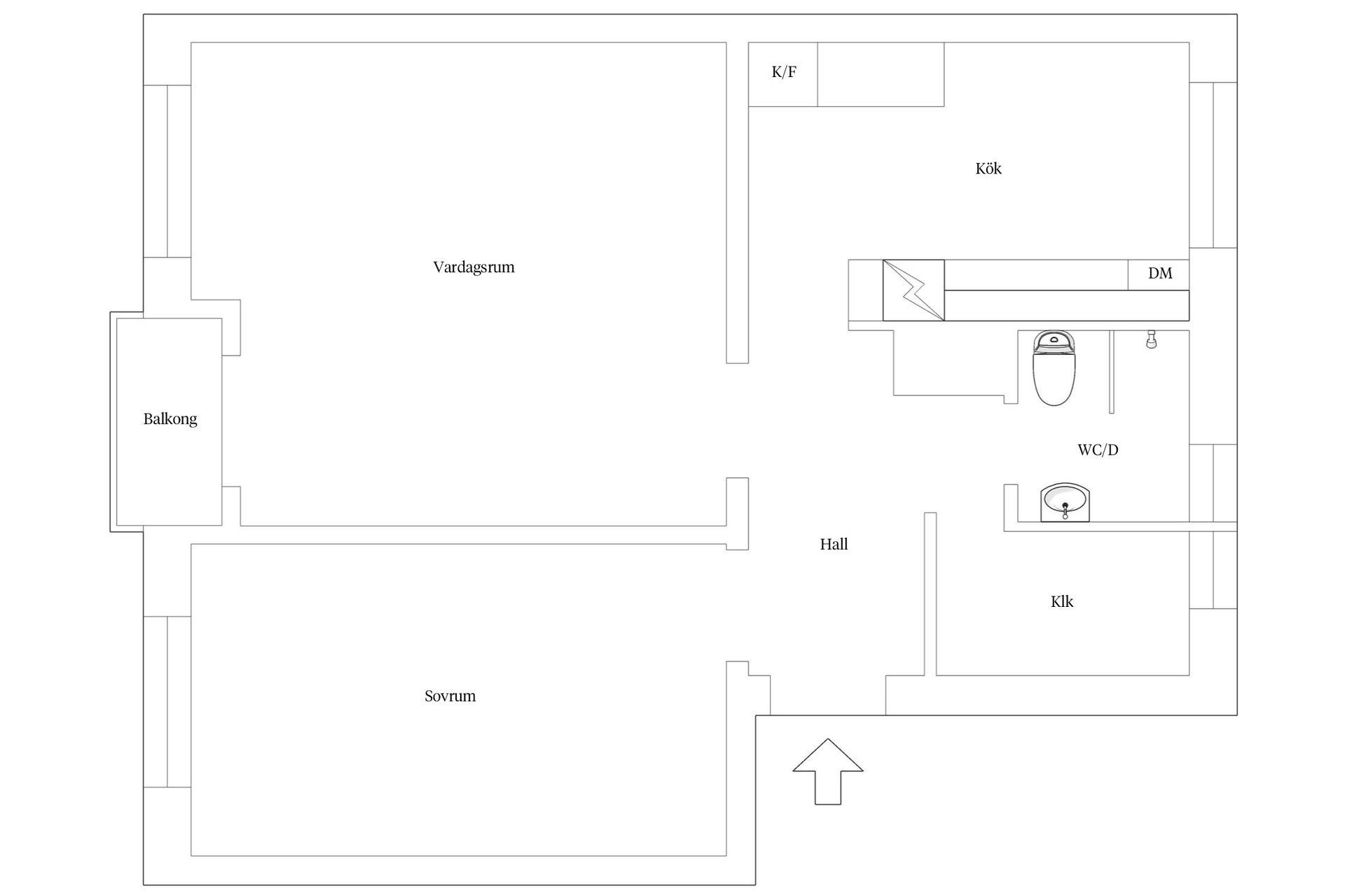 Bostadsrätt, Östra Bernadottesgatan 37B, Malmö