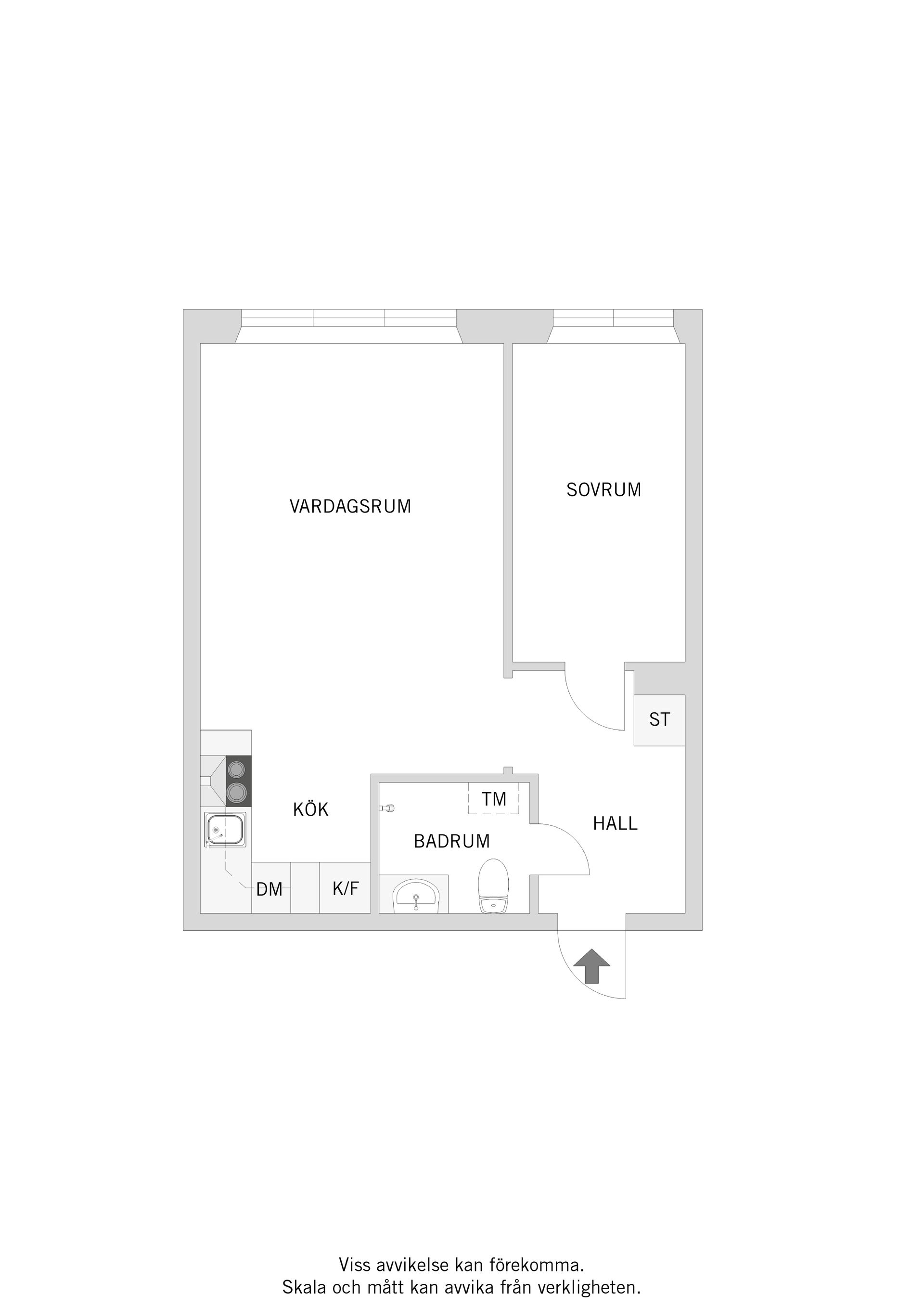 Bostadsrätt, Norra Gubberogatan 23B, Olskroken, Göteborg