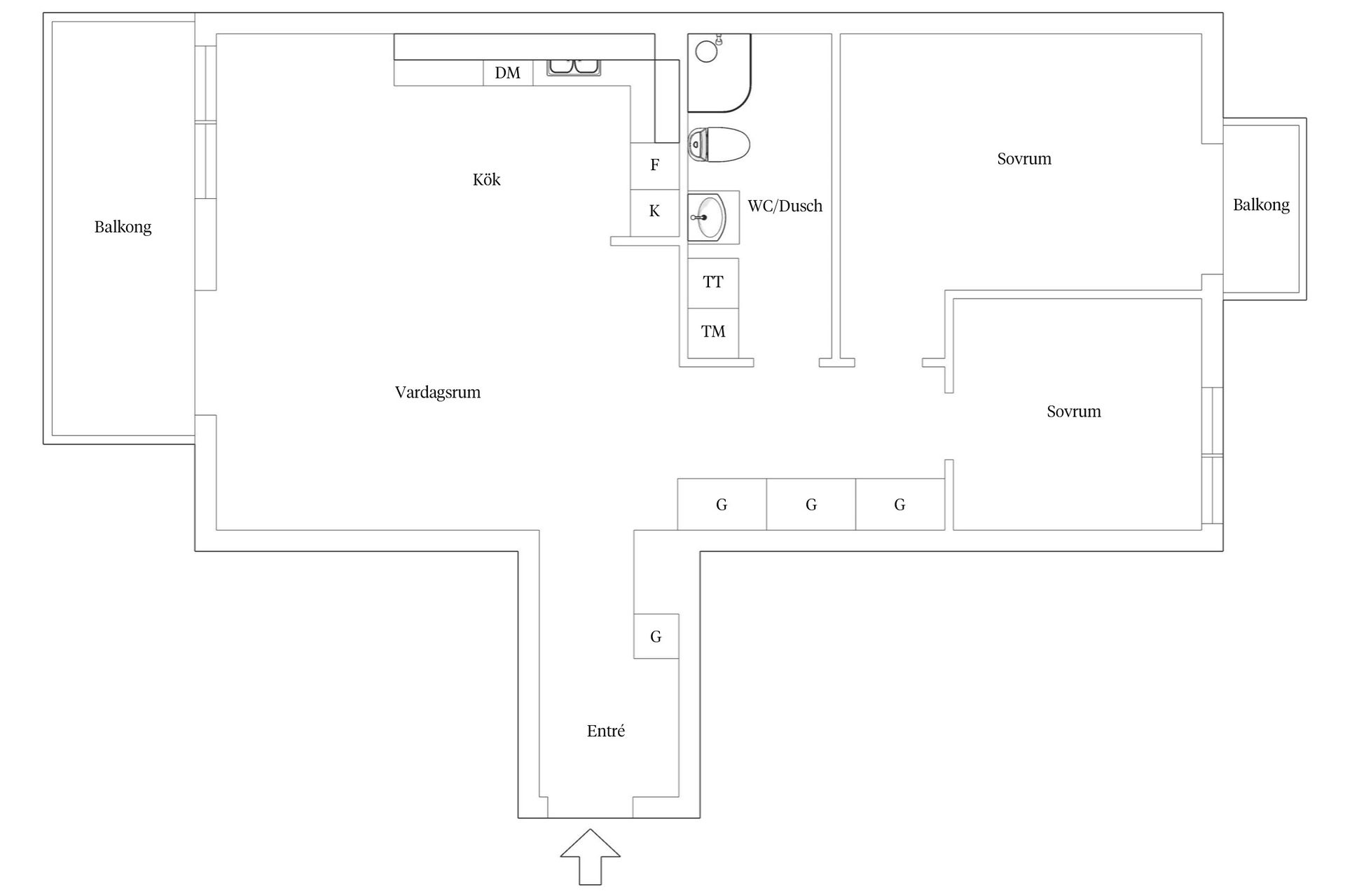 Bostadsrätt, Långängen 1B, Centrala Hisingen, Göteborg