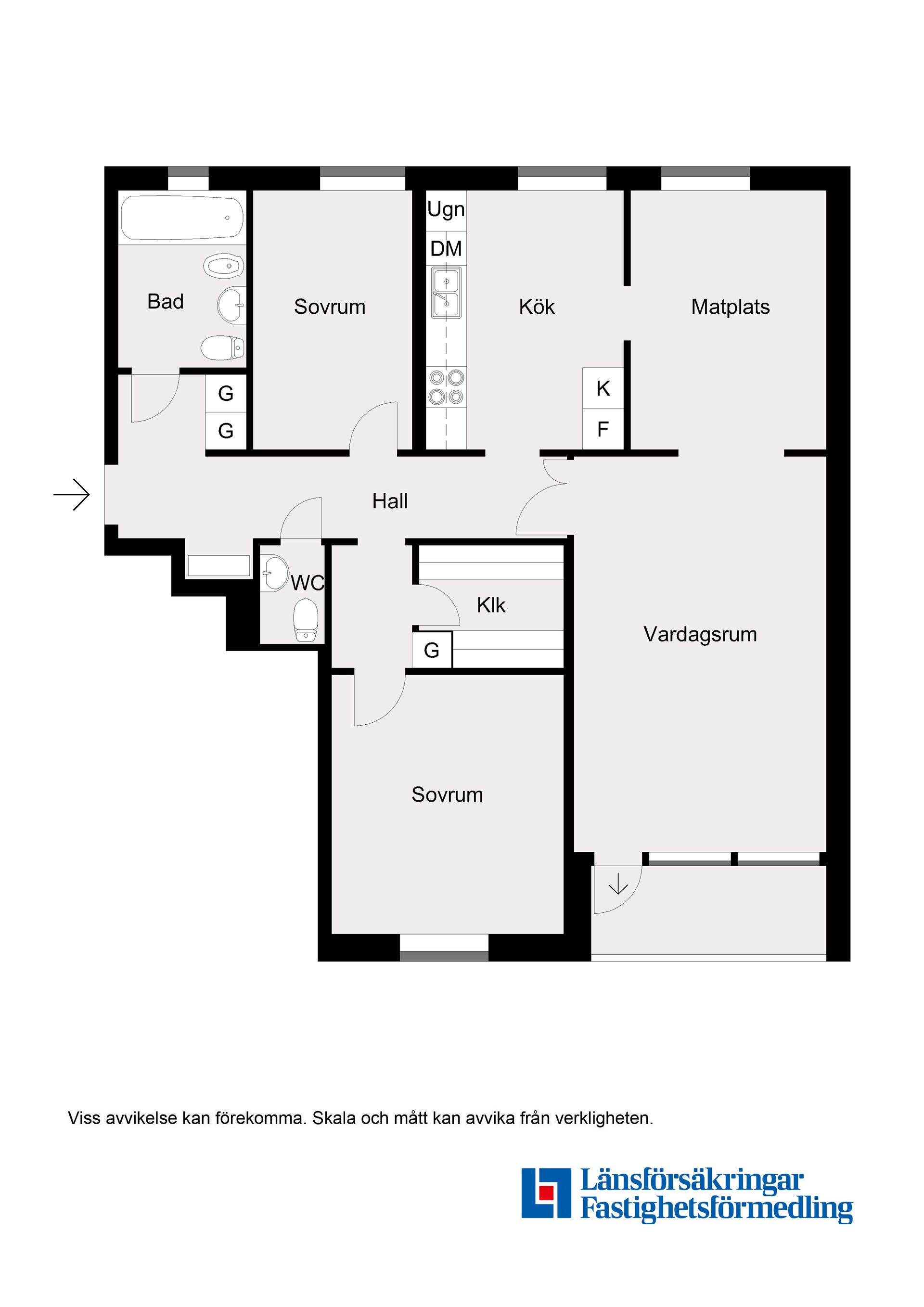 Bostadsrätt, Skolgatan 74B, Öst på stan, Umeå