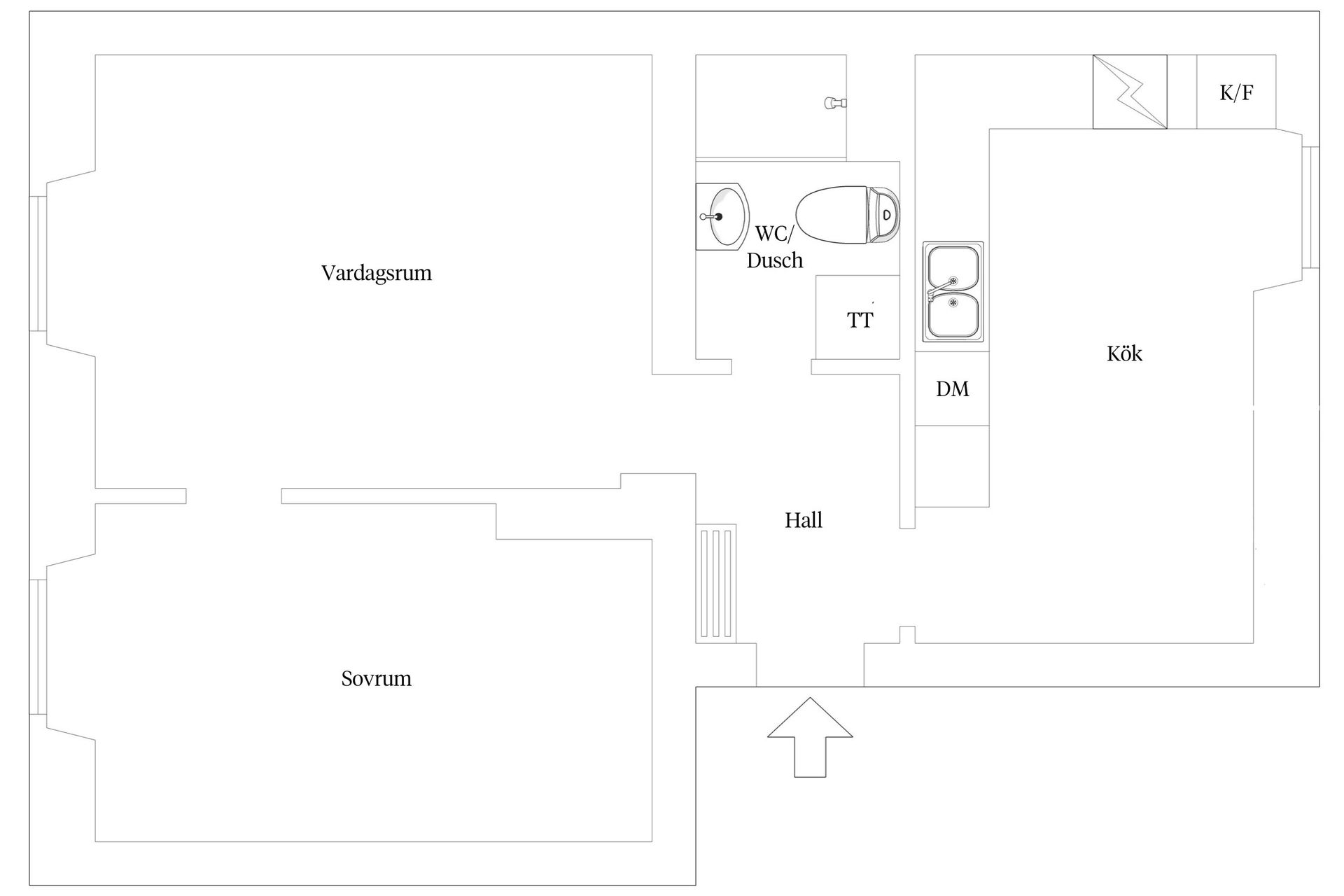 Bostadsrätt, Tavastgatan 24, Södermalm Maria, Stockholm