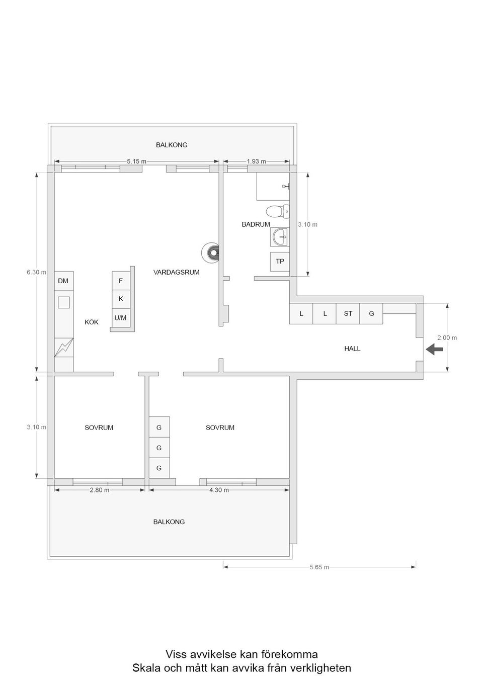Bostadsrätt, Timmermansgatan 1C, Övre Vasastaden, Linköping