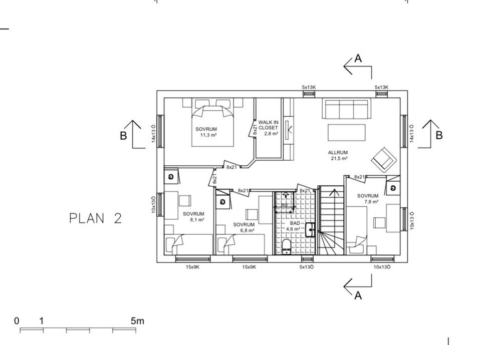 Villa, Gränsgatan 23, Vaggeryd