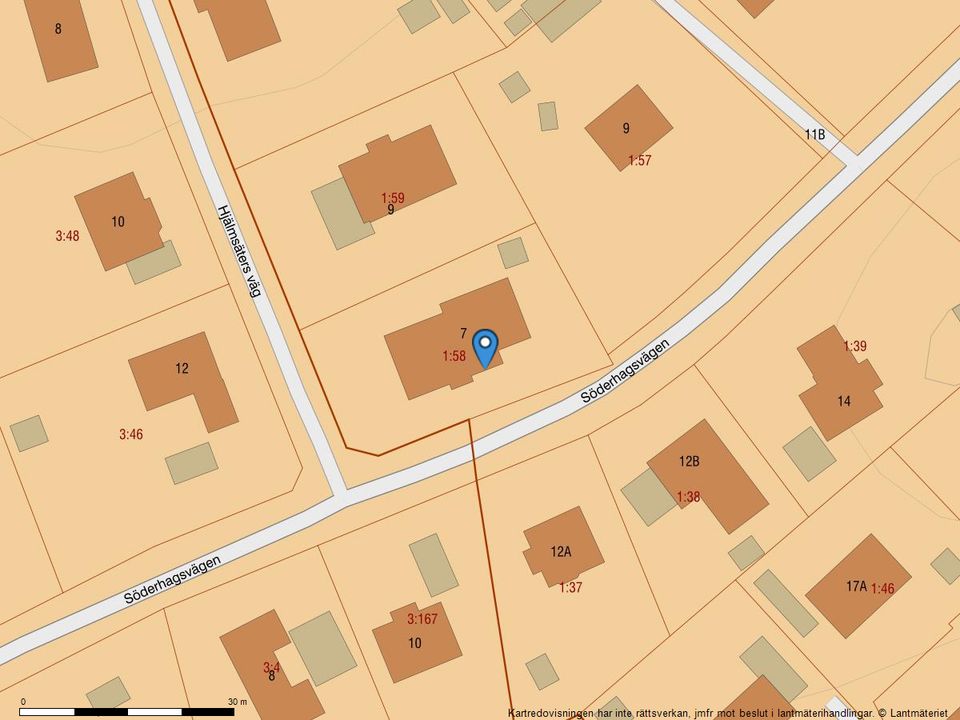 Villa, Söderhagsvägen 7, Vega Söderhagen Sjönära, Haninge