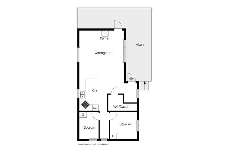 Fritidshus, Långabjärsvägen 3, Torestorp, Mark