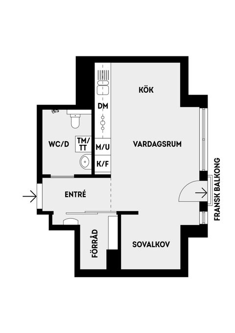 Bostadsrätt, Attundavägen 2, Täby Centrum, Täby