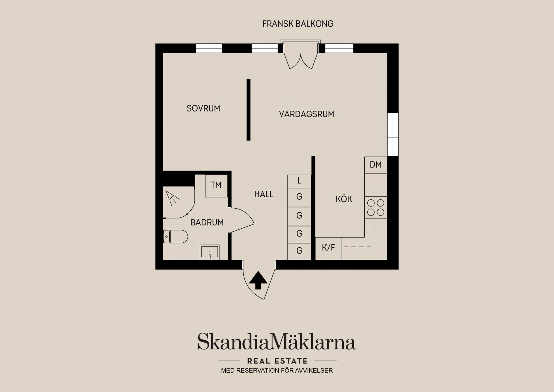 Bostadsrätt, Dag Hammarskjölds väg 15C, Kåbo, Uppsala