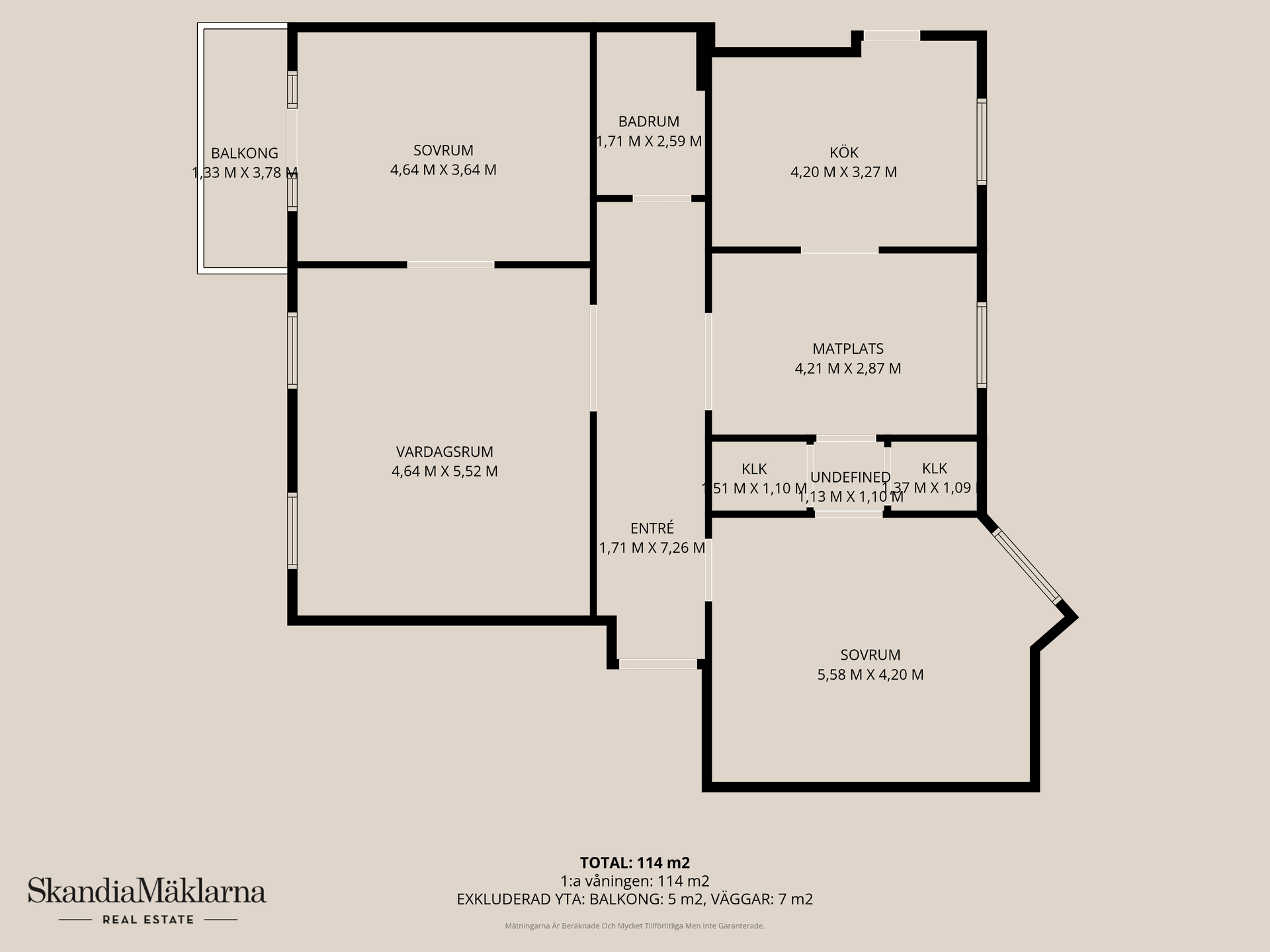 Bostadsrätt, Västra Storgatan 54, Centrum, Kristianstad