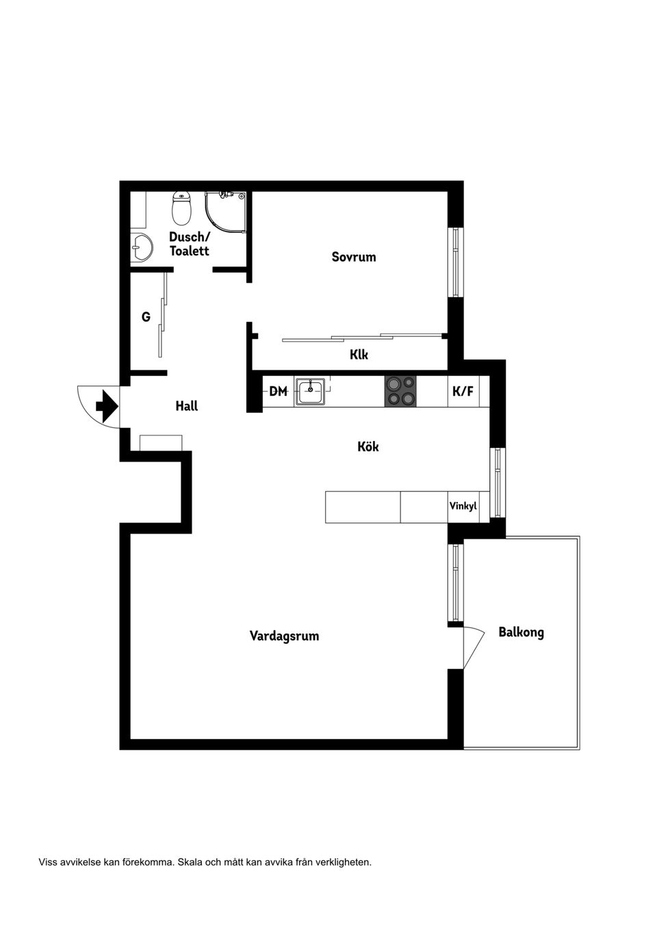 Bostadsrätt, Hamngatan 13 C, Centralt, Örnsköldsvik