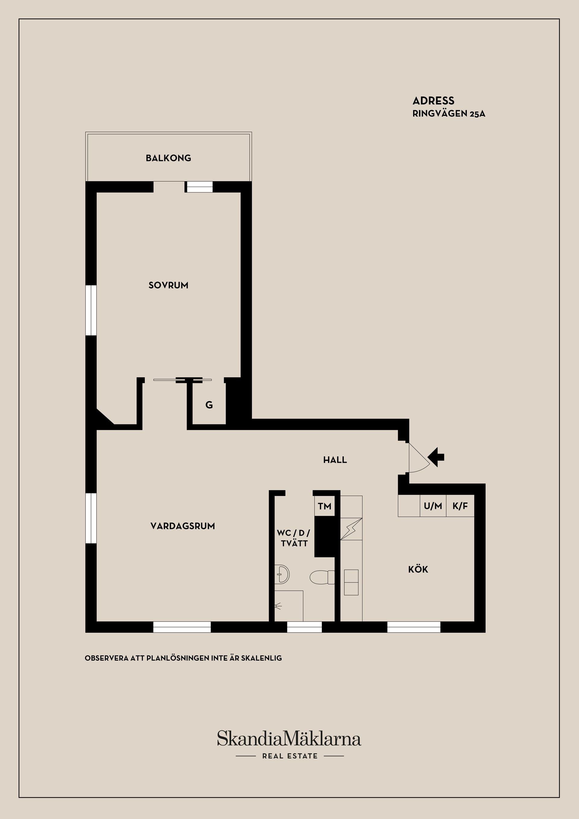 Bostadsrätt, Ringvägen 25A, Nyköping
