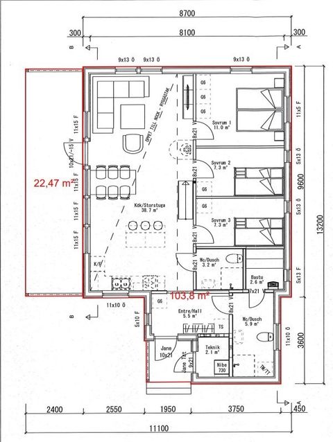 Villa, Cygnusvägen 6, Idre Himmelfjäll, Älvdalen