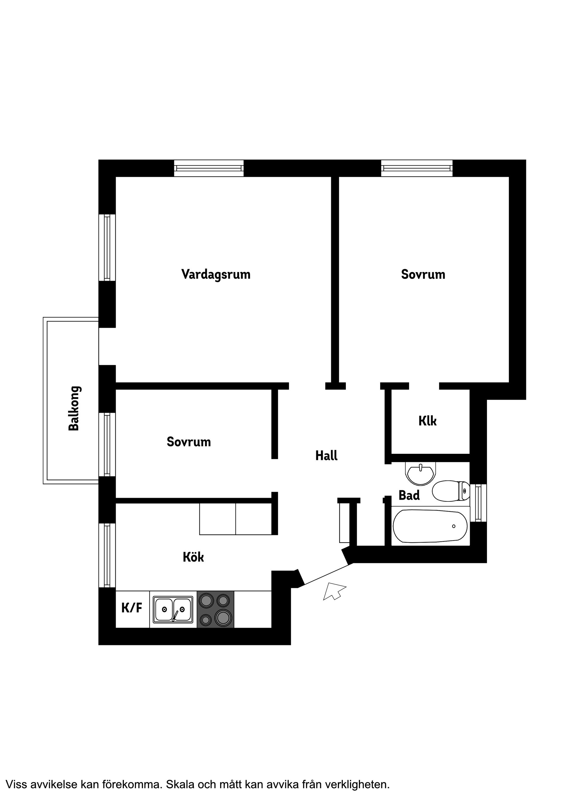 Bostadsrätt, Björkbacksvägen 36, Johannesfred, Stockholm