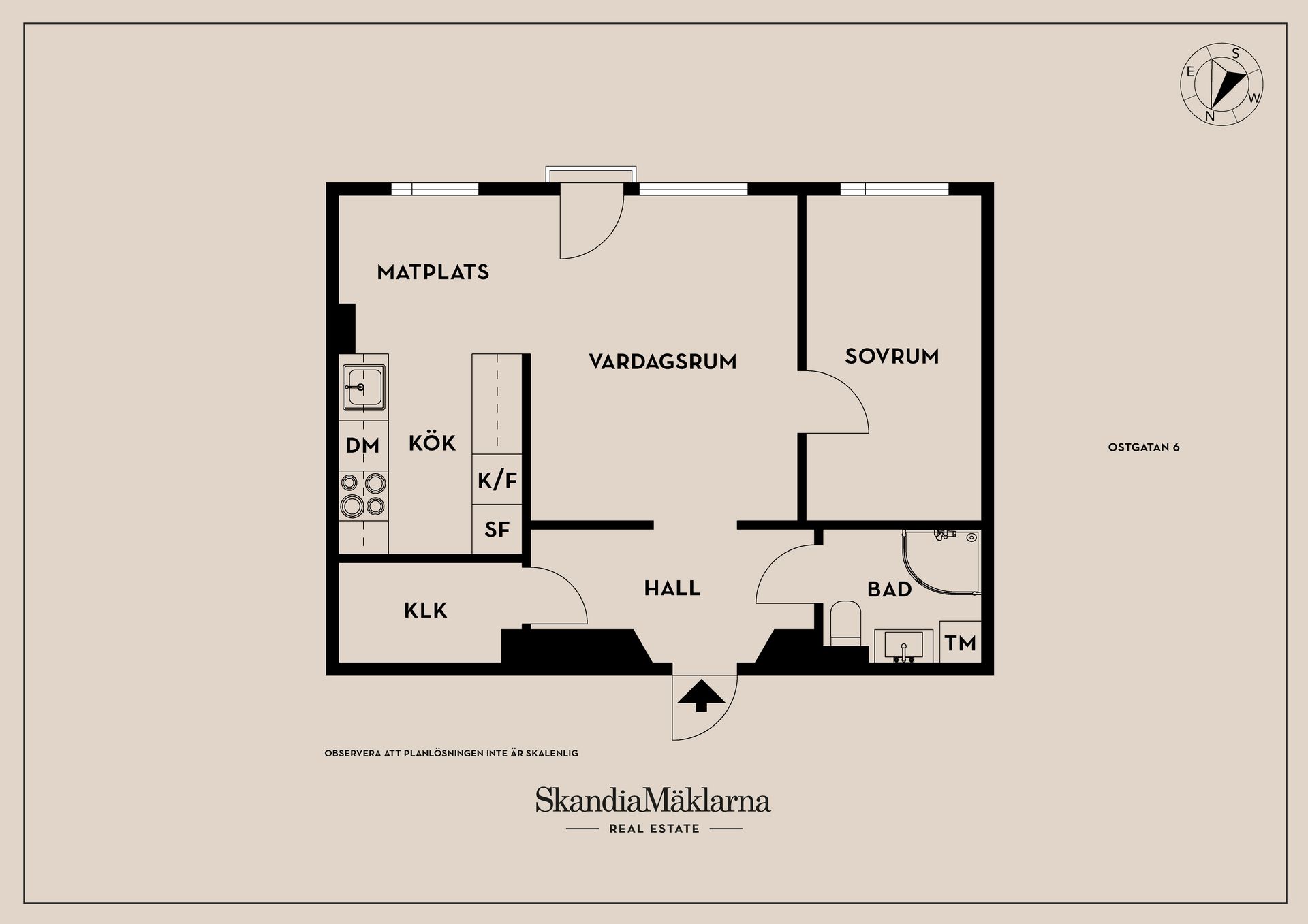 Bostadsrätt, Ostgatan 6, Kallebäck, Göteborg