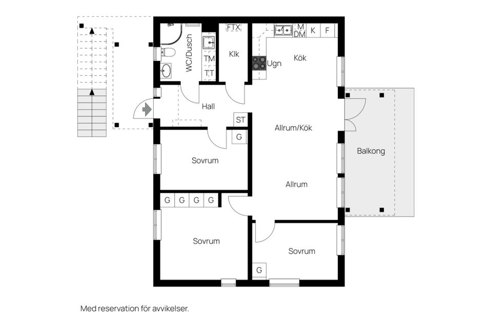Bostadsrätt, Glaspärlevägen 6F, Stafsinge, Falkenberg