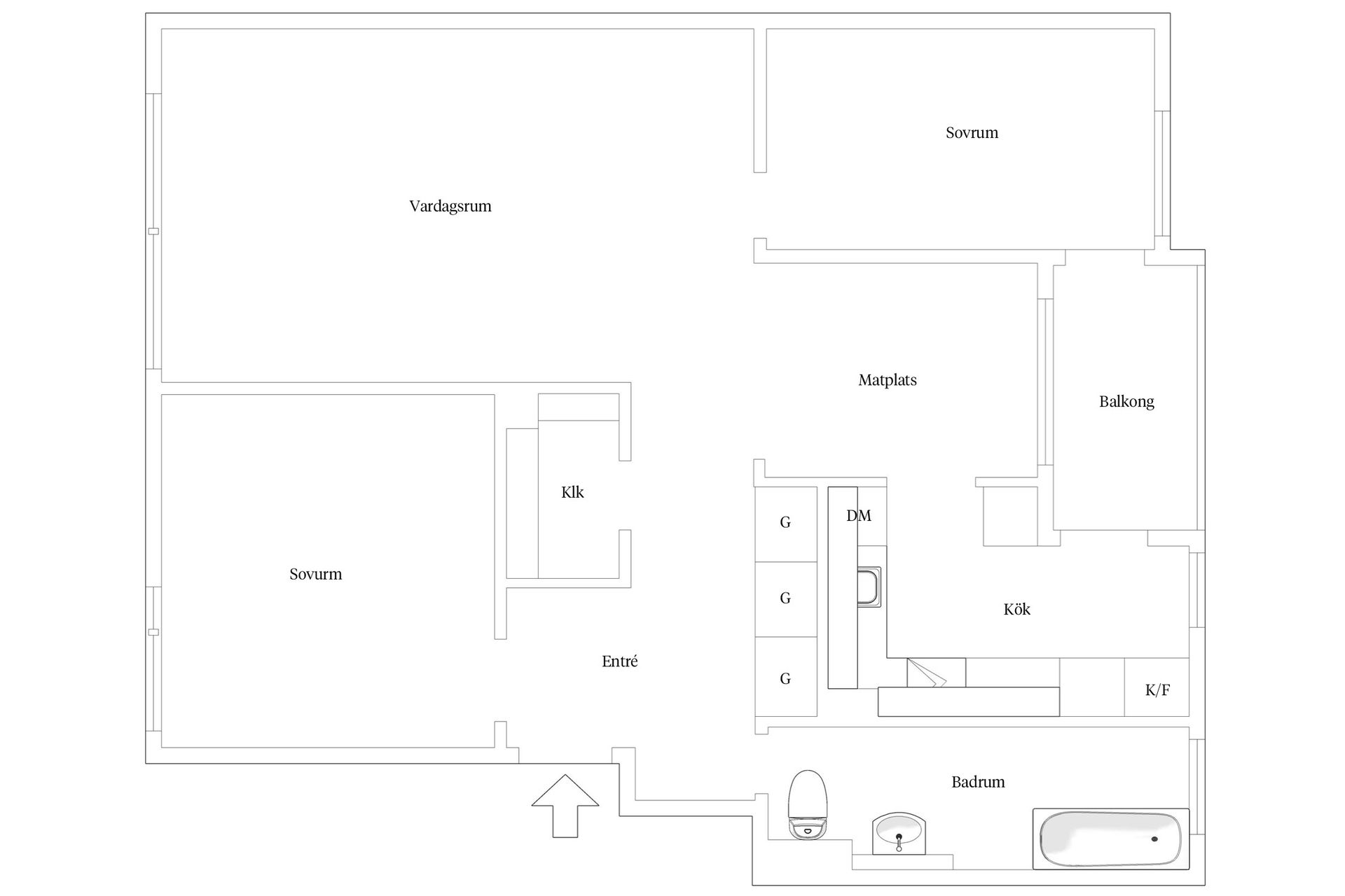 Bostadsrätt, Frontgatan 8B, Helsingborg