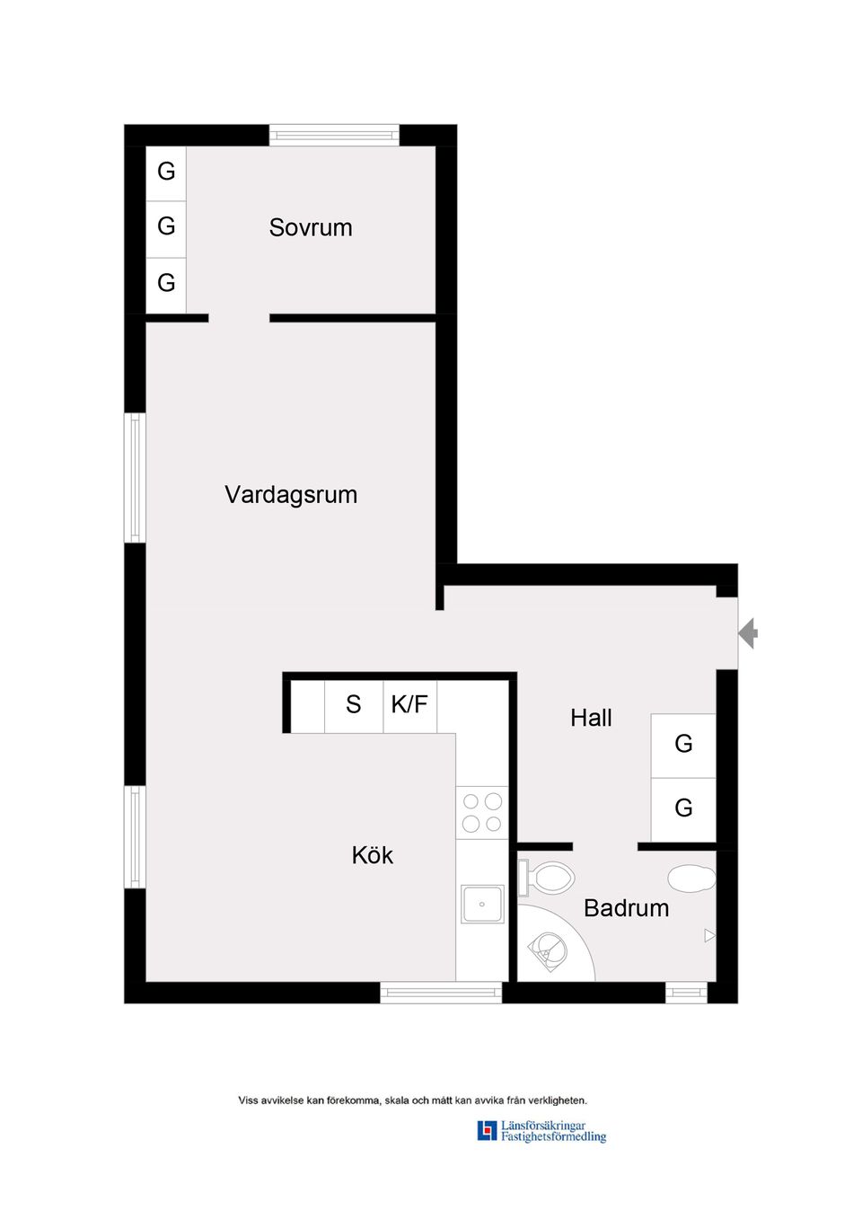 Bostadsrätt, Vallvägen 2A, Upplands Väsby