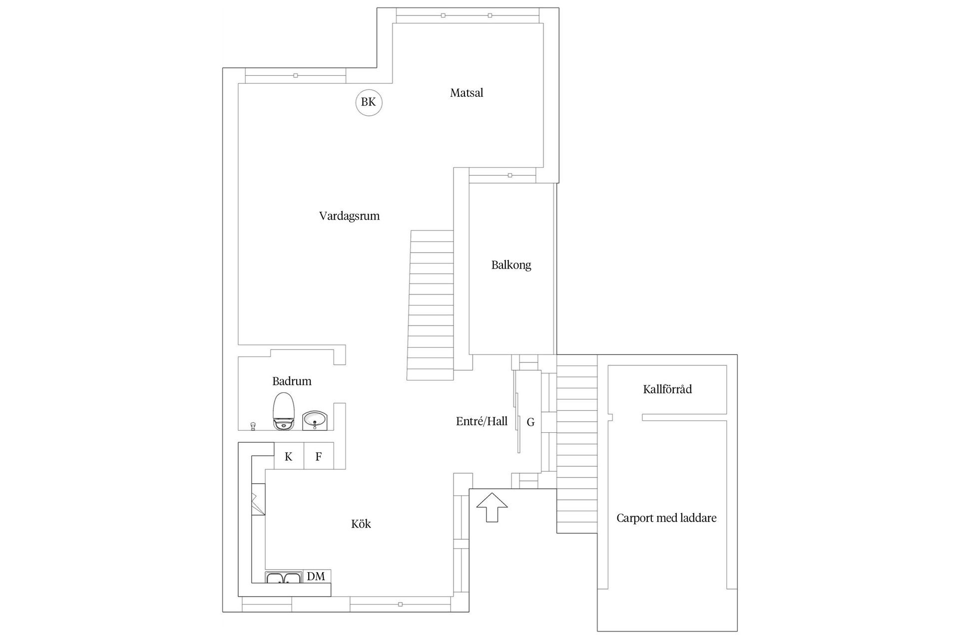 Villa, Radhus, Fältspatsvägen 6, Norra Lännersta, Nacka
