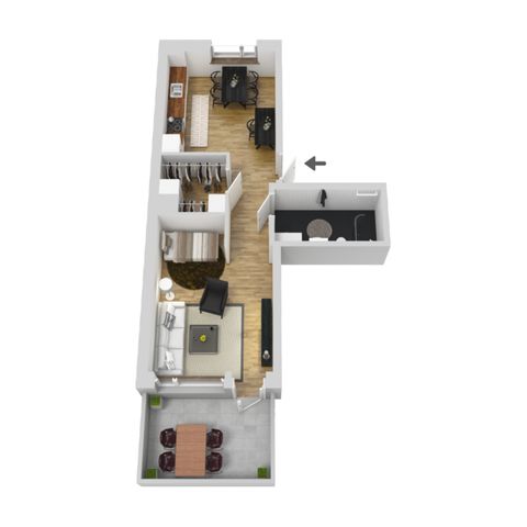 Bostadsrätt, Bratteråsgatan 46, Eriksberg, Göteborg