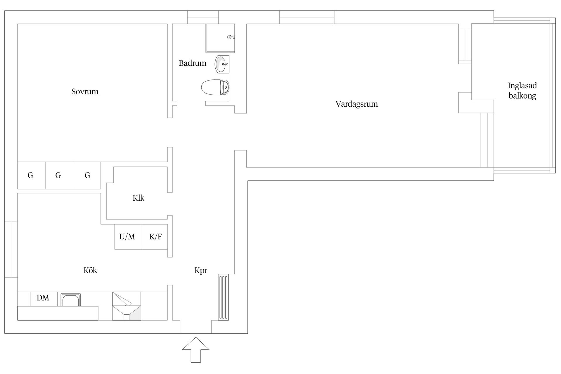 Bostadsrätt, Fjällgatan 52A, Tullen, Borås