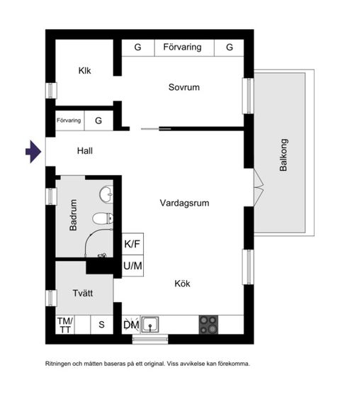 Bostadsrätt, Hambovägen 1F, Albinsro, Halmstad
